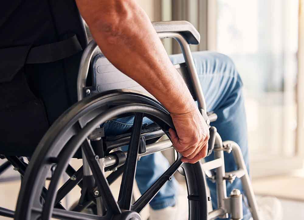 Man in a Wheelchair